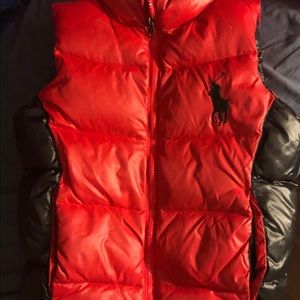 Polo puffer vest boys size 7